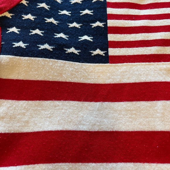 Pre-owned Patriotic Hot Flag USA America Tank Top Shirt Sz Small S - Picture 2 of 6